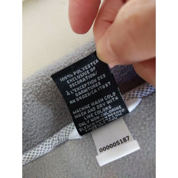 Old Navy Pullover Women's Size S Gray 1/4" Zip Lightweight Sweatshirt - Picture 5 of 8